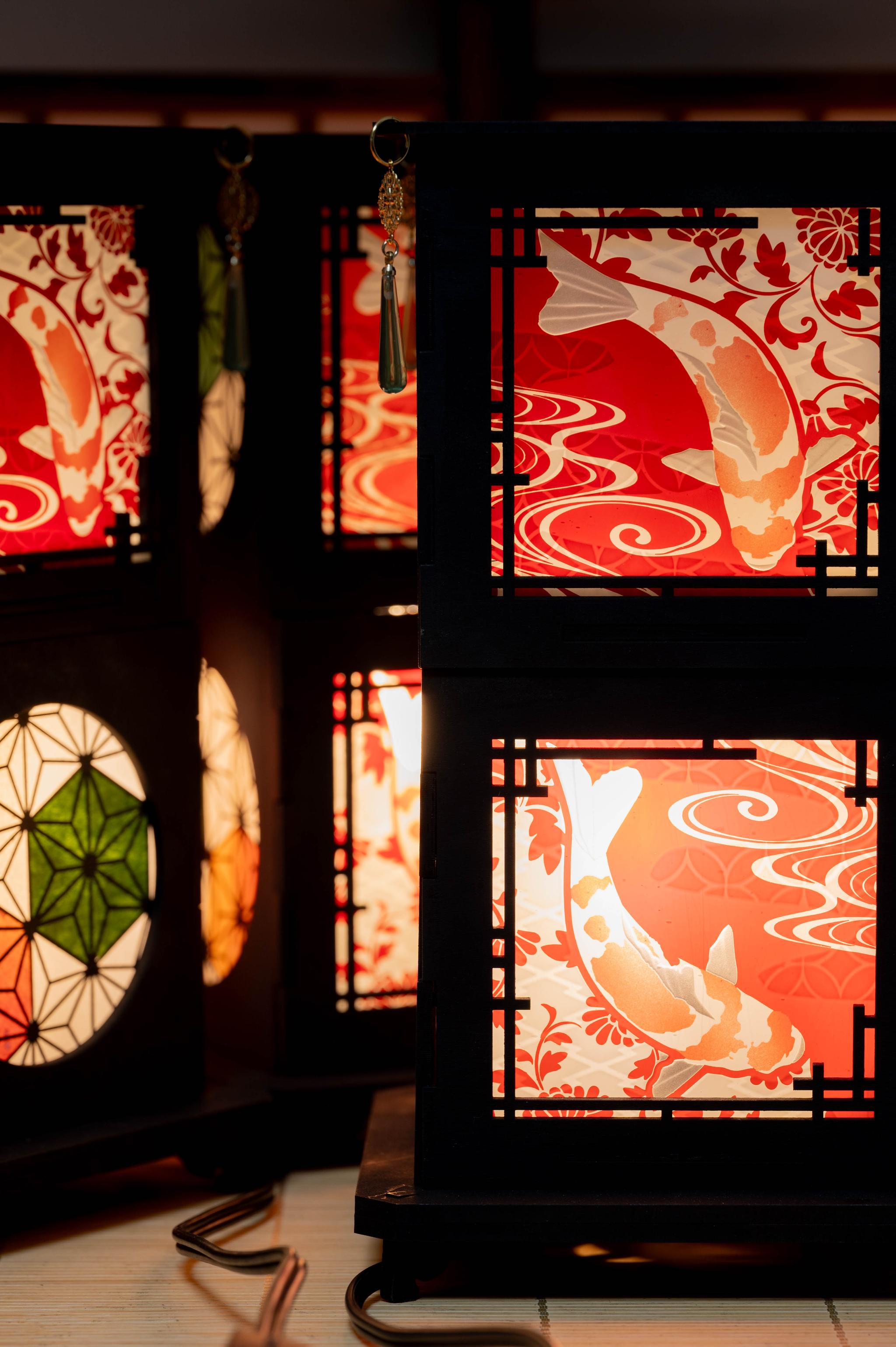 鯉の弐段行灯 | 2枚目