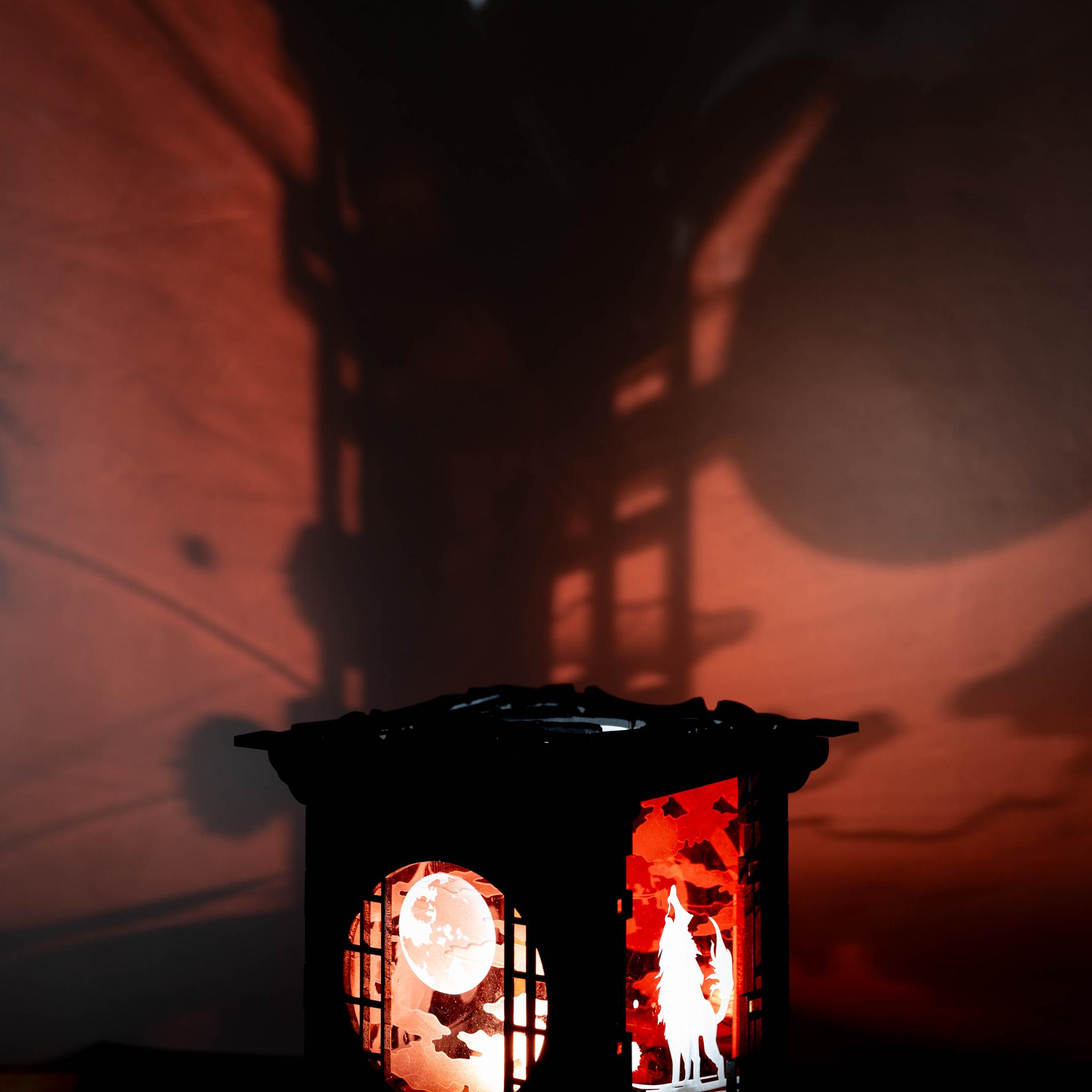 光と影のランプ「紅月」 | 3枚目