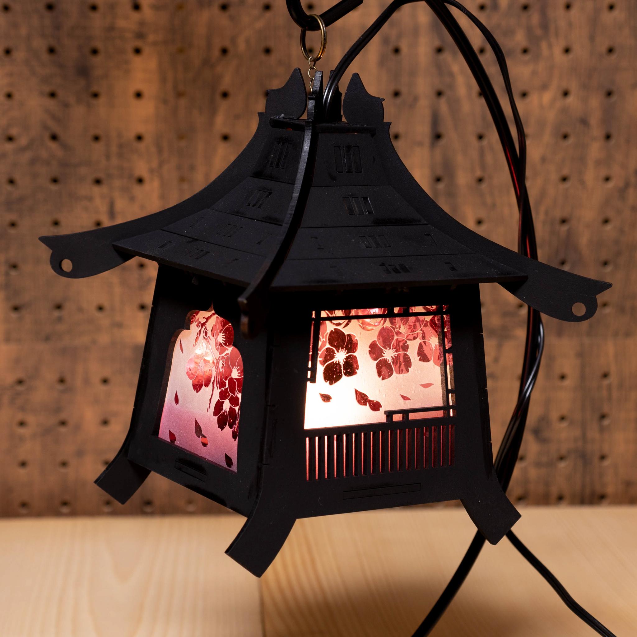 吊り下げ灯篭「桜」 | 4枚目