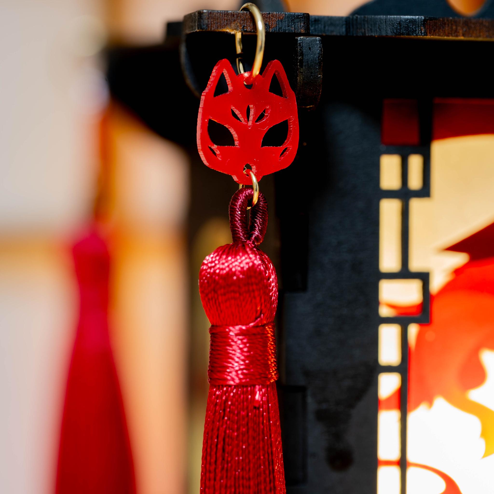 狐の行灯（赤） | 3枚目